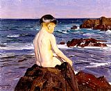 Famous Beach Paintings - At The Beach